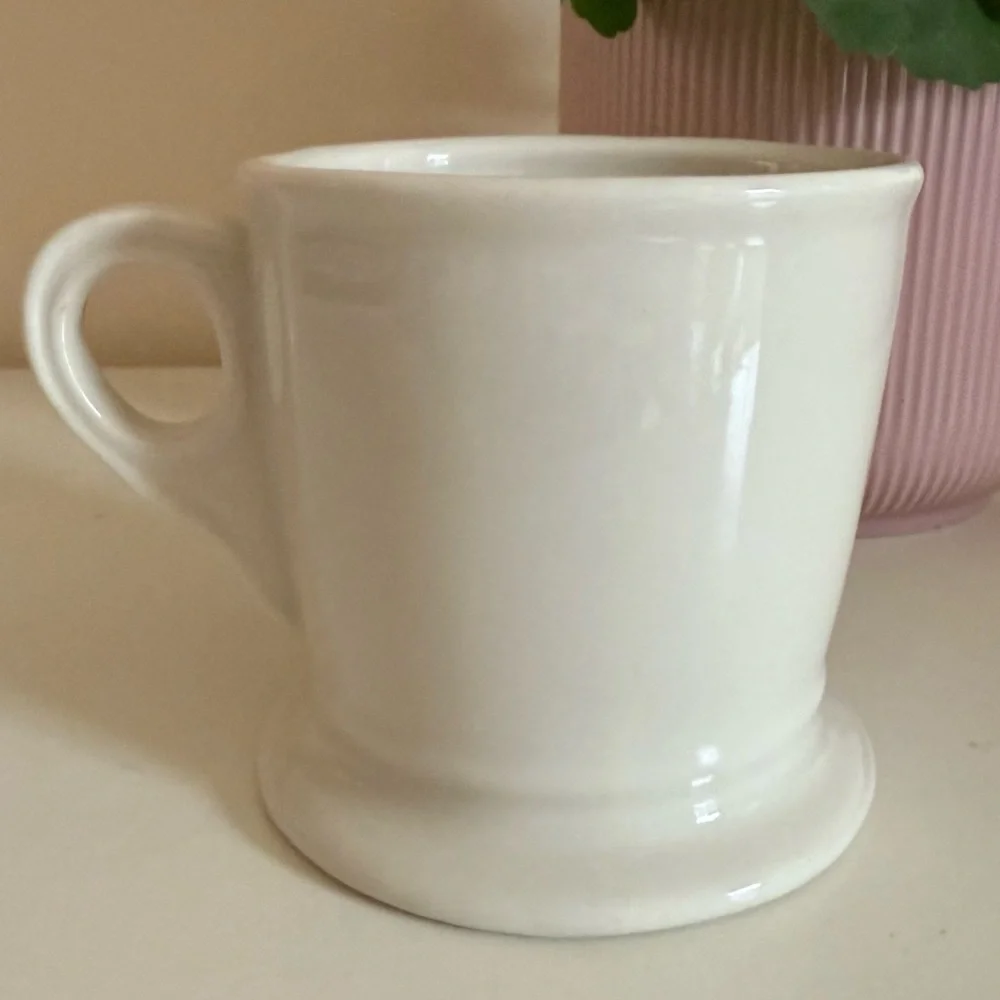 Anthropologie Monogram Farmhouse Mug Letter D